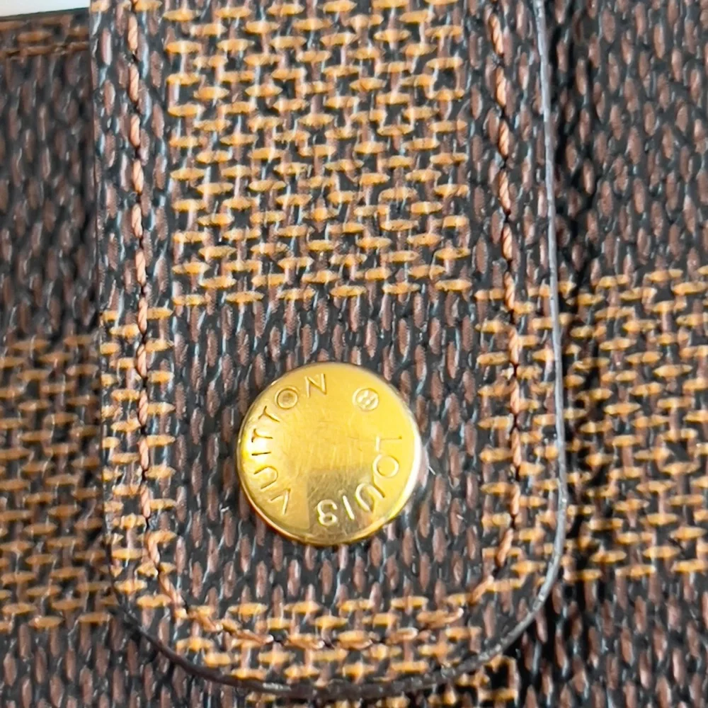 SOLD-Authentic Louis Vuitton Agenda MM Damier Ebene - Picture 9 of 16